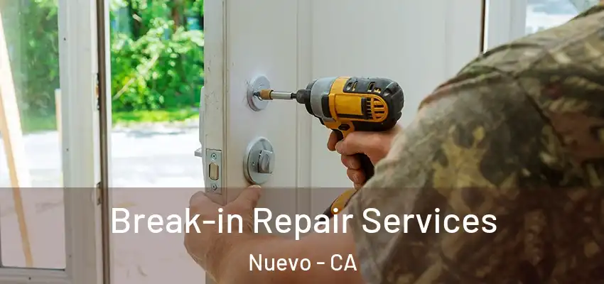 Break-in Repair Services Nuevo - CA